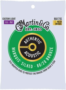 Martin AR[XeBbNM^[ AUTHENTIC ACOUSTIC Marquis Silked MA175S (MA-175S)Custom Light .011-.052