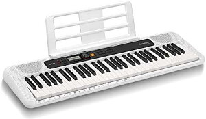 �yCASIO/�J�V�I�z�d�q�L�[�{�[�h CT-S200WE �z���C�g 61���� Casiotone