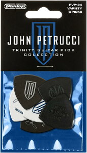 �y���������E�䂤�p�P�b�g�ցzJIMDUNLOP JOHN PETRUCCI TRINITY PICK Collection PVP124 6������i�v���C���[�Y�p�b�N�j