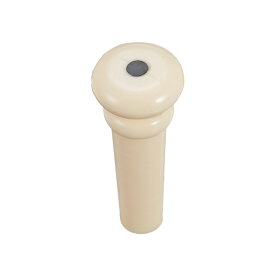 【SCUD】【アコギ用エンドピン】エンドピン F-0017 プラスティック、点入り(アイボリー)