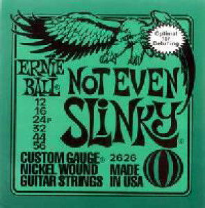 *【メール便発送、代引き不可】【ERNIE BALL(アーニーボール) エレキギター弦 】Not Even Slinky #2626