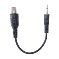 アンテナ整合器 F型（メス）-φ3.5mm(オス） 15cm アンテナケーブル変換プラグ コネクトケーブル 3Aカン…
