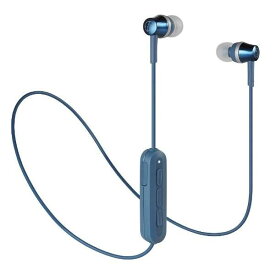 オーディオテクニカ Bluetooth ワイヤレスイヤホン ブルー Sound Reality ATH-CKR300BTBL 送料無料