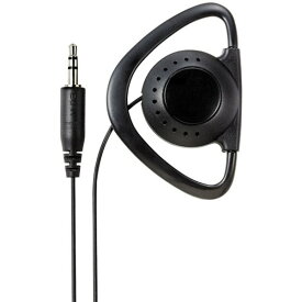 ELPA テレビ用片耳イヤホン ブラック 3m 耳かけ型 RE-STM03BK 片耳 テレビイヤホン エルパ メール便送料無料