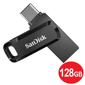 TfBXN USB3.1tbV 128GB Gen1 Atype{Type-CRlN^ uUltra Dual Drive Gov 150MB/s SDDDC3-128G-G46 ] USB SanDisk COe[ y[֑z