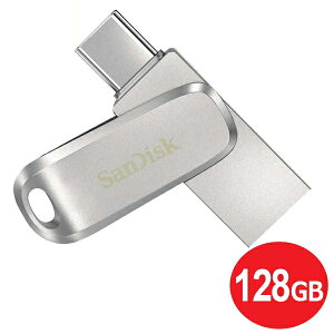 _|Cg5{^ TfBXN USB3.1tbV 128GB Gen1 Atype{Type-CRlN^ uUltra Dual Drive Luxev 150MB/s SDDDC4-128G-G46 ] USB SanDisk COe[ y[֑z