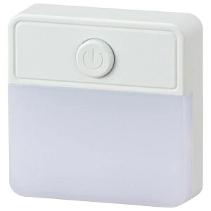 �_�y�V�J�[�h�|�C���g4�{�I3/15�^ ���^LED�i�C�g���C�g �X�C�b�`�� 45lm �����F OHM 06-0146 NIT-ALA6PSQ-WN �y���������z