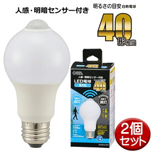 _|Cg5{^ LEDd 2Zbg E26 40` lÃZT[t F OHM 06-4464 LDA5D-GR51-2P yz