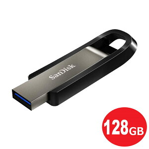 _yVJ[h|Cg5{I9/5^ TfBXN USB3.2tbV 128GB Gen1 EXTREMEGO 180MB/s SDCZ810-128G-G46 USB SanDisk COe[ y[֑z