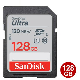 サンディスク SDXCカード 128GB ULTRA class10 140MB/s UHS-1 SDカード SanDisk 海外リテール SDSDUNB-128G-GN6IN メール便送料無料