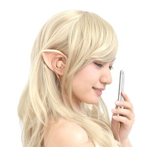イヤホン 有線 3.5mm エルフ 耳 インナーイヤー イヤホン マイク付き エルフ コスプレ 衣装 コスプレ ハロウィン サンコー ELFEARPH 【送料無料】 【最強翌日配送】