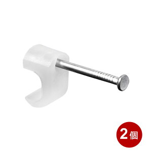 ELPA ケーブルステップル VFF線用 20個(10個入×2) KST-N12H-2P エルパ 【メール便送料無料】