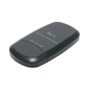 ~V SDJ[h[_EC^ USB3.2Gen1Ή USB-A Jo[t USR-ASD3BK y[֑z
