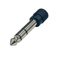 オーディオプラグ φ3.5mm - φ6.3mm 変換アダプタ ステレオミニ（メス）-ステレオ標準（オス） 変換プラ…