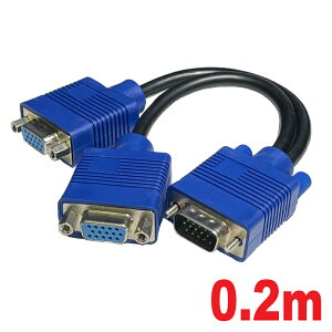 3AJpj[ 2z VGAP[u 0.2m D-sub15s IX×1-X×2 z fBXvCP[u PAD-VGSP02 y[֑z