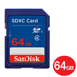 TfBXN SDXCJ[h 64GB Class4 SDSDB-064G-B35 SDJ[h SanDisk COe[ y[֑z