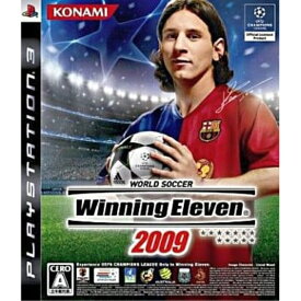 【中古】PS3 ワールドサッカー ウイニングイレブン 2009 ケース・取説付 メール便送料無料
