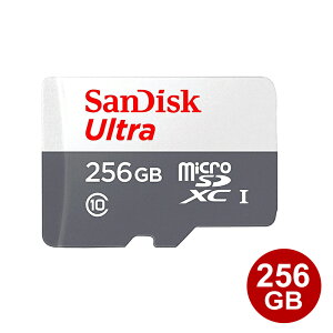 �T���f�B�X�N microSDXC�J�[�h 256GB Ultra Class10 UHS-1 100MB/s �}�C�N��SD microSD�J�[�h �C�O���e�[�� SanDisk SDSQUNR-256G-GN3MN �y���[���֑��������z