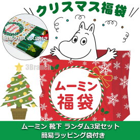 ムーミン 福袋 グッズ 2025 2026 お得 レディース キッズ グッズ 靴下 ソックス ランダム 3足セット 簡易ラッピング袋付き まとめ売り 大量 スニーカーソックス ルームソックス 20-24cm レディース キッズ 女の子 女性 まとめ売り MOOMIN 雑貨 夏 冬 クリスマス プレゼント