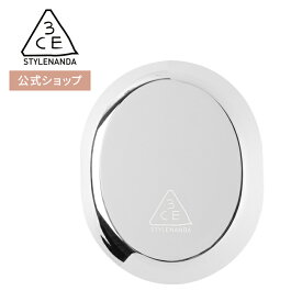 ミラー 【3CE 公式】 オーバル ハンドミラー 韓国コスメ 送料無料 STYLENANDA スタイルナンダ 国内発送