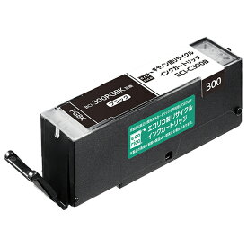 エコリカ CANON用 BCI-300PGBK 互換リサイクルインクカートリッジ ECI-C300B【BCI-300PGBK / BCI-301BK / BCI-301C / BCI-301M / BCI-301Y 】【単品】