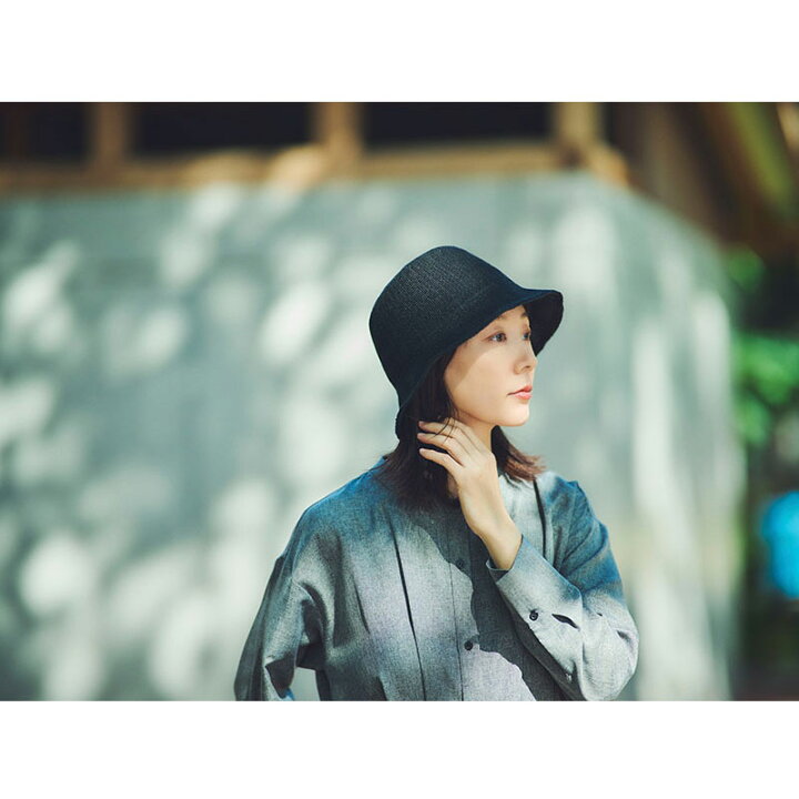 楽天市場】YOKOI BERET TSUMUGI(ツムギ) たためる麻混バケットハット 