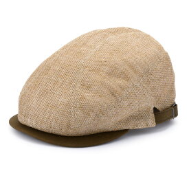【父の日】ORIHARA STYLE 尾州からみ織り・風が通るハンチング (メンズ 帽子 ハンチング キャップ ハンチング帽子 たためる帽子 紳士 父の日 プレゼント ギフト) RA-OR-H021【送料無料】