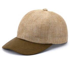 【父の日】ORIHARA STYLE 尾州からみ織り麻・風が通るキャップ (メンズ 帽子 ベースボールキャップ たためる帽子 ゴルフ 紳士 父の日 プレゼント ギフト) RA-OR-H022【送料無料】