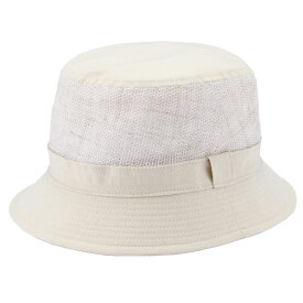 【父の日】ORIHARA STYLE 尾州からみ織り麻・風が通るハット (メンズ 帽子 ハット たためる帽子 ゴルフ 紳士 父の日 プレゼント ギフト) RA-OR-H023【送料無料】
