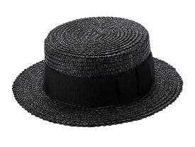 麦わら帽子 メンズ 60cm 57.5cm [ 田中帽子店 ] uk-h048 鬼麦カンカン帽 麦わら カンカン帽子 ストローハット [国産・日本製][送料無料]