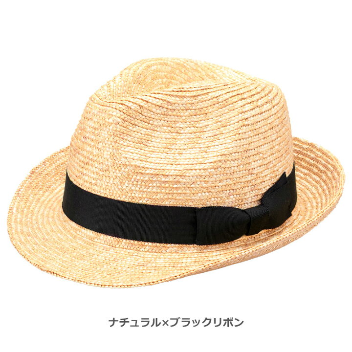 楽天市場】田中帽子店 Dino ディーノ 麦わら 太麦ボルサリーノ型ハット