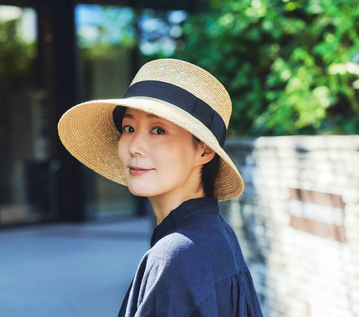 楽天市場】田中帽子店 Stella ステラ 麦わら つば長 女優帽 レディース 