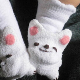 靴下 ベビー かわいい うさぎ 新生児 ソックス ギフト プレゼント 動物 滑り止め 立体靴下 赤ちゃん おむつケーキ 女の子 出産祝 日本製 3D socks mintbaby オリジナル