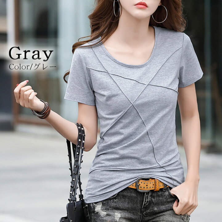 Tシャツ レディース 40代 Uネック Tシャツ カットソー春 パーカートップス ミドル丈 半袖 夏 春 無地 秋 売上実績no 1 カットソー春 Tシャツ レディース 40代 Uネック Tシャツ カットソー春 パーカートップス ミドル丈 半袖 夏 春 無地 秋 売上実績no 1 カットソー春