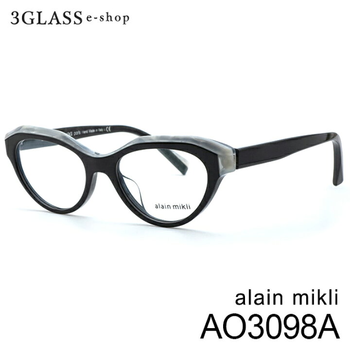 楽天市場】□alain mikli アランミクリ AO3098A カラー 001（黒） 004  