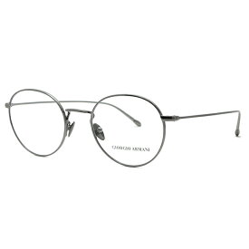 GIORGIO ARMANI ジョルジオアルマーニ AR5095 3カラー ライトブラウン ガンメタル マットシルバーフルリム ラウンド メンズ レディース フォーマル giorgio armani ar5095【店頭受取対応商品】