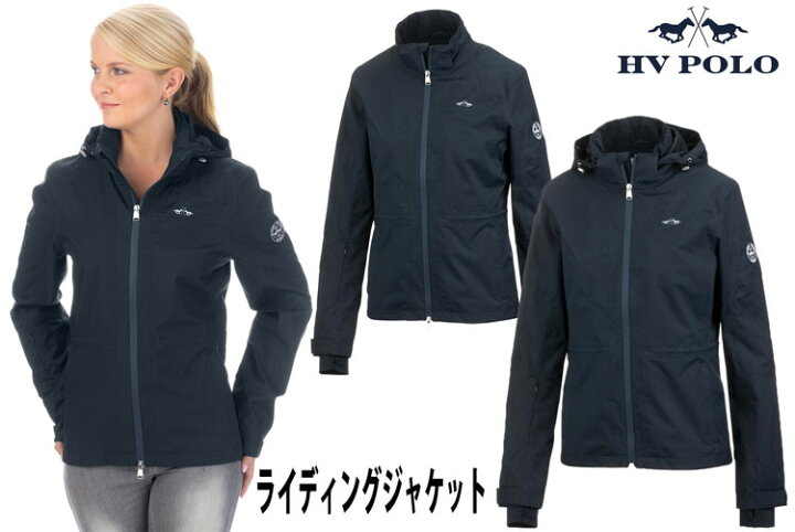 楽天市場】【HV POLO(エイチブイ ポロ)】Functional Hooded Riding 