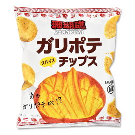 まとめ買い（10袋）【三真 珊瑚礁ガリポテスパイスチップス 55g ×10袋】濃厚なガーリック風味がビールに合う！ 湘南鎌倉地区を代表するレストラン「珊瑚礁」のガーリックポテトをチップスに！ コラボ おやつ スナック 食べきり小袋サイズ パーティー 三真 餅工房