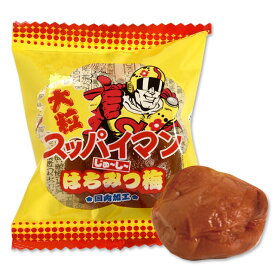 まとめ買い（18個）【上間菓子店 スッパイマン 大粒じゅーしーはちみつ梅 10g ×18個】まとめ買い続出！ ジューシで甘酸っぱいはちみつ梅 おやつやおつまみに！ スッパイマン ウメ 梅 梅干し ウメボシ 梅 行楽 お弁当 運動会 部活 沖縄 沖縄銘菓 駄菓子 夏バテ 熱中症