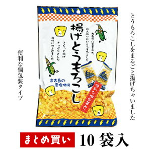 まとめ買い(10袋)【タクマ食品 揚げとうもろこし 45g 10袋】