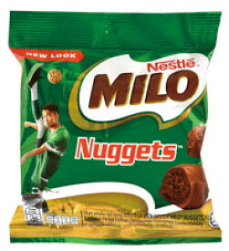 送料無料／まとめ買い（30袋）【ネスレ ミロ ナゲッツ 23.5g 30袋】 商品リニューアルしました ミロ活！ SNS話題 大注目の『食べるミロ』 あの『ミロ』の原材料を一口サイズにしてココアでコーティング マレーシア 鉄分 カルシウム 部活 スポーツ