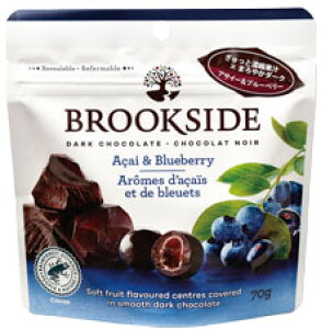 まとめ買い(12袋)【ブルックサイド ダークチョコレート 小袋 70g 12袋】(アサイー&ブルーベリー/ポメグラネイト(ザクロ))フルーツとチョコレートの黄金比を模索し続けるカナダの