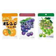 まとめ買い（10袋）【マルカワ フーセンガム (袋) 10袋入】（ オレンジ 47g ／ グレープ 47g ／ シャイン…
