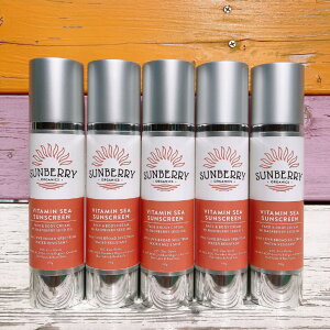 SUNBERRY ORGANICS Vitamin Sea Sunscreen I[XgA̓Ă~ OJbg Sgp  ̗p ϐ