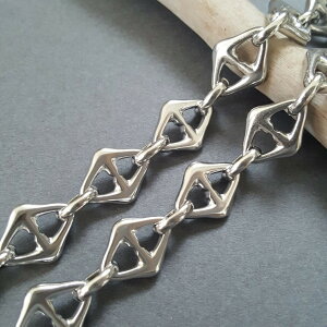 I[ XeX 50cm̔ 11mm Ђ` AJ[ fUC `F[ Vo[ bL Vv T[WJXeX  lbNXf uXbg SUS304 ANZT[p[c n