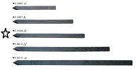 大研化成工業樹脂製杭角杭　穴なしK-5509-N（穴なし）約55mmx55mmx900mm（幅x奥行x長さ）1梱包（12本）価…