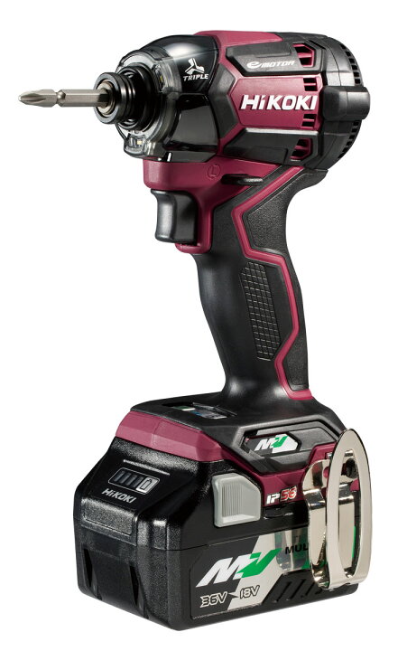 楽天市場】HiKOKIWH36DC 2XPBSフレアレッドマルチボルトコードレス 