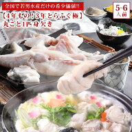 ＼楽天ランキング受賞／ 全国で若男水産だけの希少価値!! 【4年もの！3年とらふぐ極】丸ごと1匹身欠き！(…