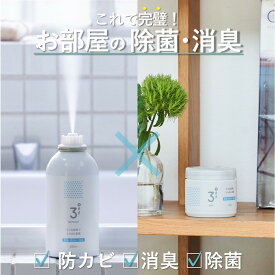 病院 介護のプロ仕様 3off エアゾール 200mL ゲル 150mL セット 高濃度2,000ppm 防カビ 消臭 除菌 無臭 無香料 日本製