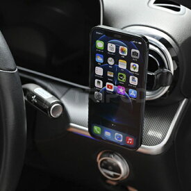 CS-MWCH-03　丸形エアコン吹き出し口専用 マグネット ワイヤレス スマートフォン ホルダー